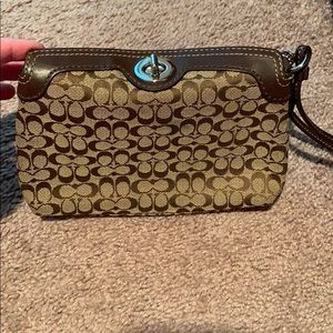Coach wristlet/ small bag